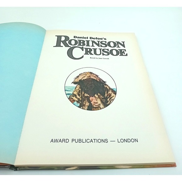 1982 Robinson Crusoe Award Adventure Classics HC by Daniel Defoe - Picture 6 of 7